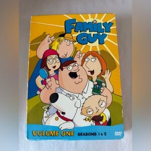 Family Guy Volume 1: Seasons 1 & 2 DVD box set.